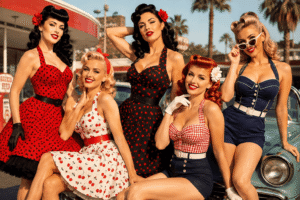 Pin-Up Clothing That Feels Straight Out of Old Hollywood