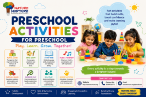 Preschool Activities For Preschool children learning through play