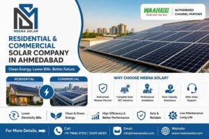 Residential and Commercial Solar Company in Ahmedabad - Meena Solar