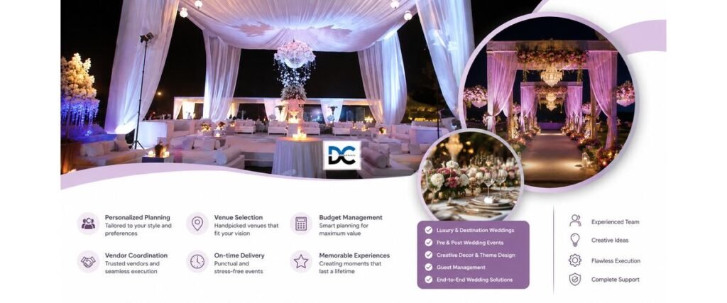 Top Services Offered by Destination Wedding Planners in Delhi NCR