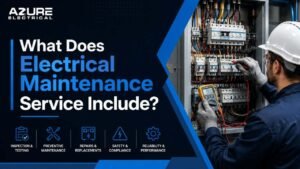 What Does Electrical Maintenance Service Include