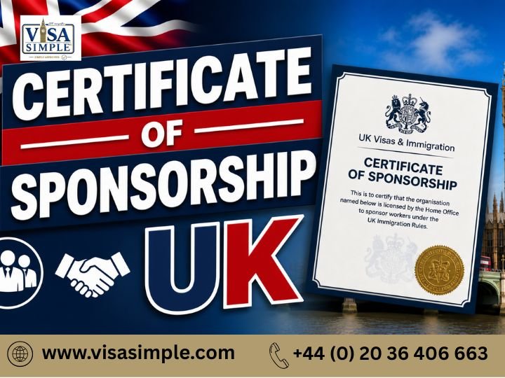 certificate of sponsorship