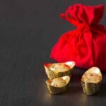 Gold jewelry and coins representing the gold rate today in Hisar and gold loan interest rates