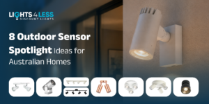 8 Outdoor Sensor Spotlight Ideas for Australian Homes