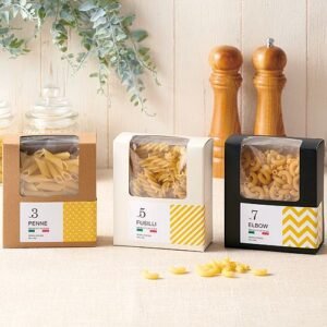 Custom pasta boxes with logo