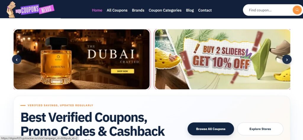 mycouponsnexus home