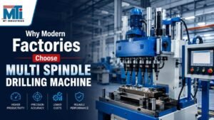 Industrial Multi Spindle Drilling Machine for precision manufacturing by MT Industries