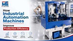 Industrial Automation Machines improving manufacturing production efficiency