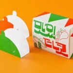 Taco boxes with logos