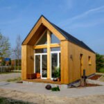 A so called tiny house, a cheap and simple one room house