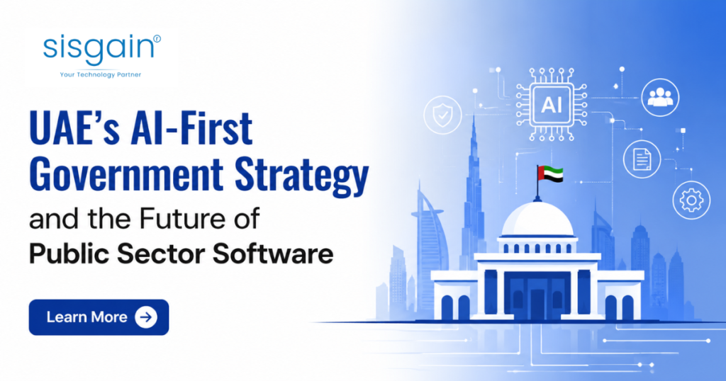 uae ai first government strategy public sector software.