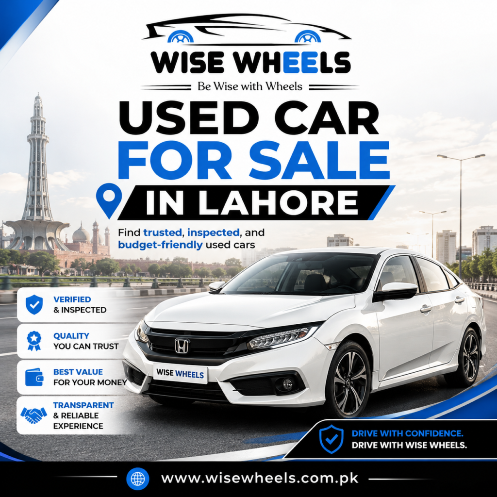 used car for sale in Lahore
