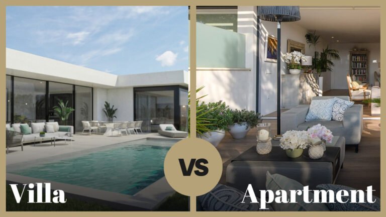 villas vs apartments in Dubai