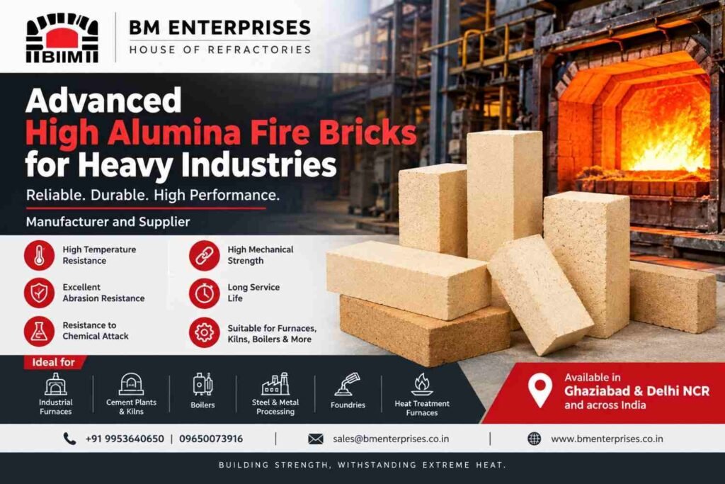 Advanced High Alumina Fire Bricks for Heavy Industries Manufacturer and Supplier