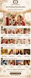 Best Wedding Photoshoot Ideas for Beautiful Couple Memories – Cupid Diaries