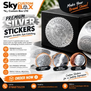 silver stickers