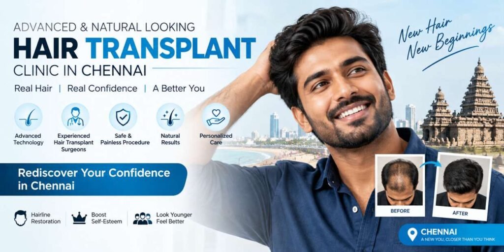 hair transplant clinic in Chennai