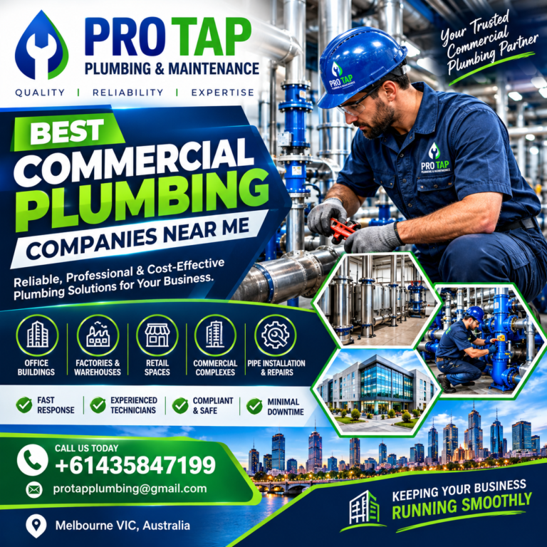 commercial plumbing company melbourne