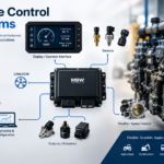 diesel engine control panel