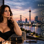 Escort Düsseldorf featured image with Plescort branding, highlighting discretion, verified profiles, clear communication, and safe booking.