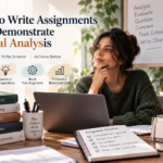 How to Write Assignments That Demonstrate Critical Analysis