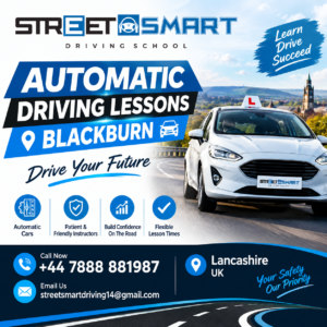 automatic driving lessons blackburn