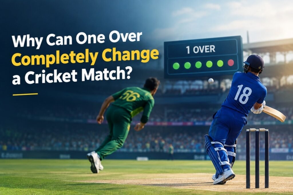 Why Can One Over Completely Change a Cricket Match?
