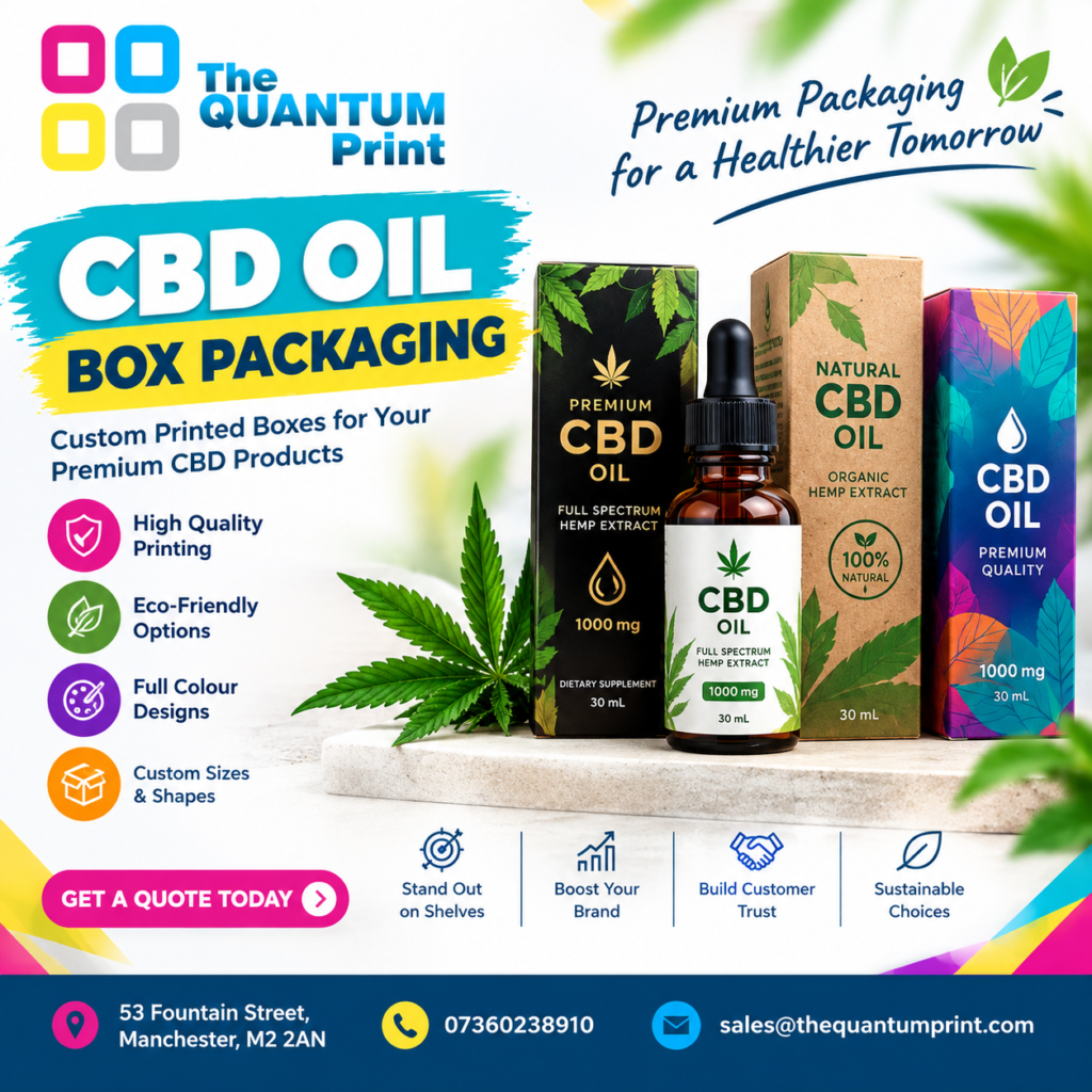 CBD Oil Box Packaging