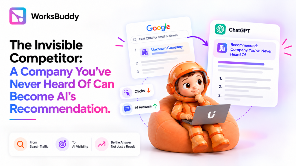 The Invisible Competitor: A Company You've Never Heard Of Can Become AI's Recommendation