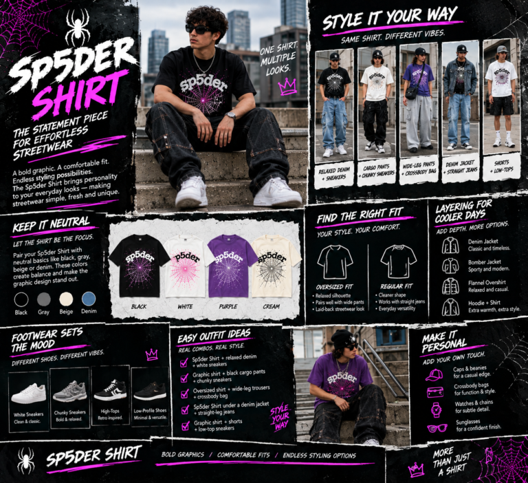 Sp5der Shorts: Bringing Bold Streetwear Into Warm-Weather Style