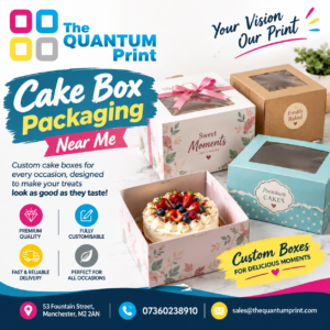 cake box packaging near me