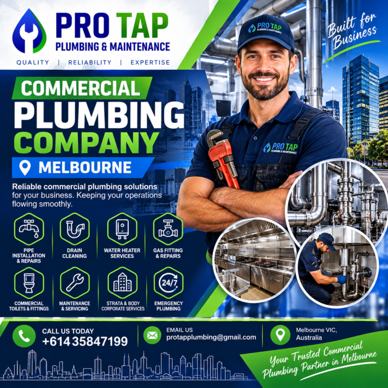 commercial plumbing company melbourne​