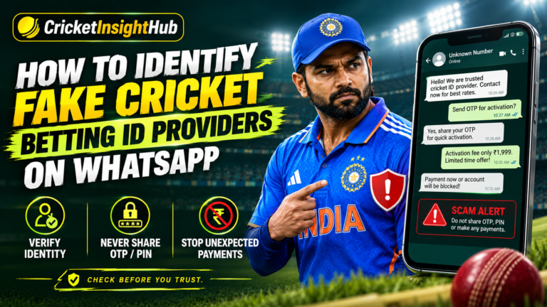 Cricket Betting ID Providers on WhatsApp