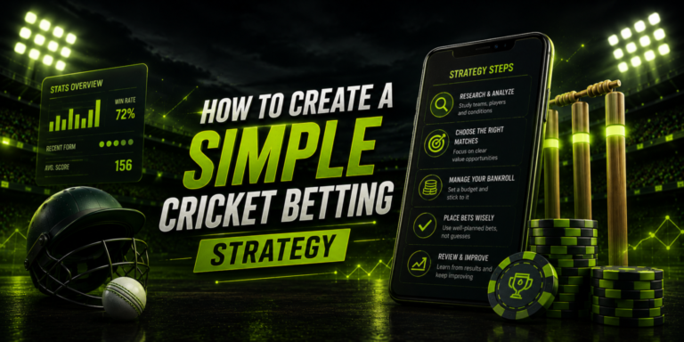 Cricket Betting Strategy