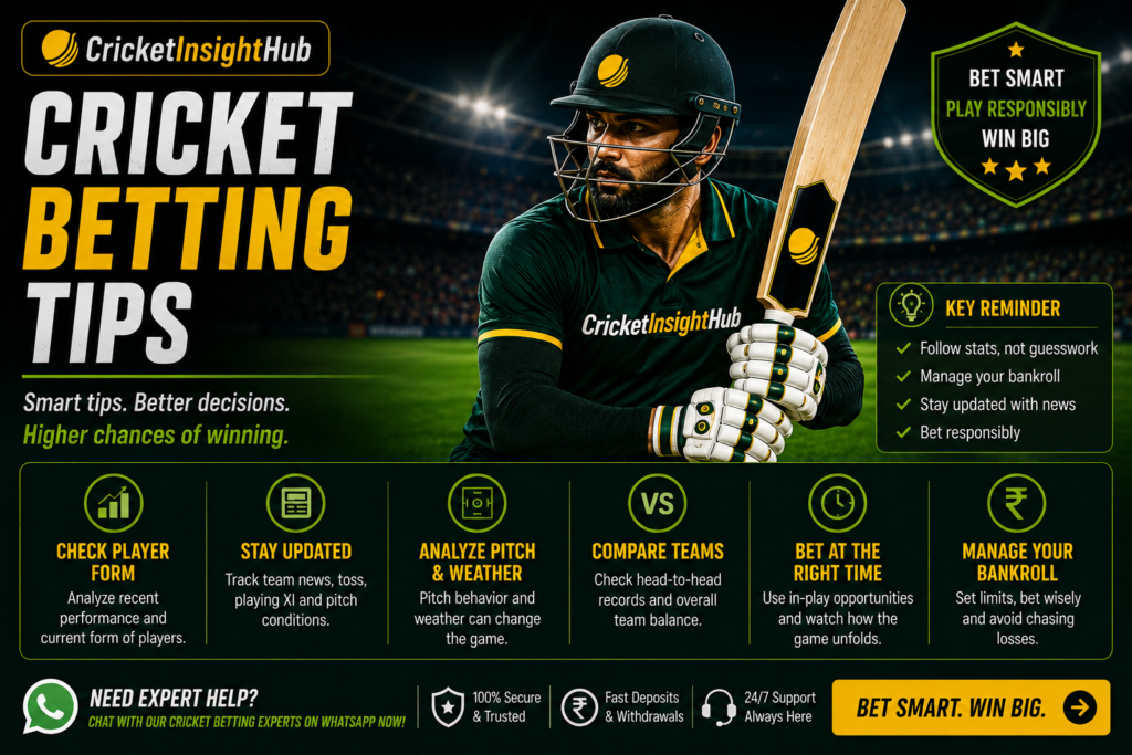 Cricket betting tips