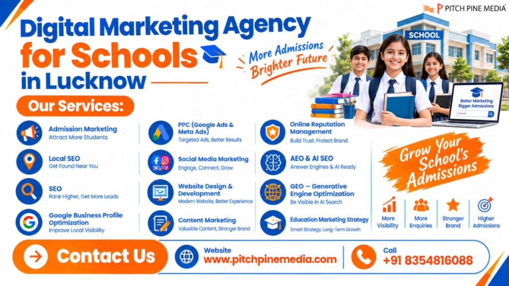 Digital Marketing Agency for Schools in Lucknow