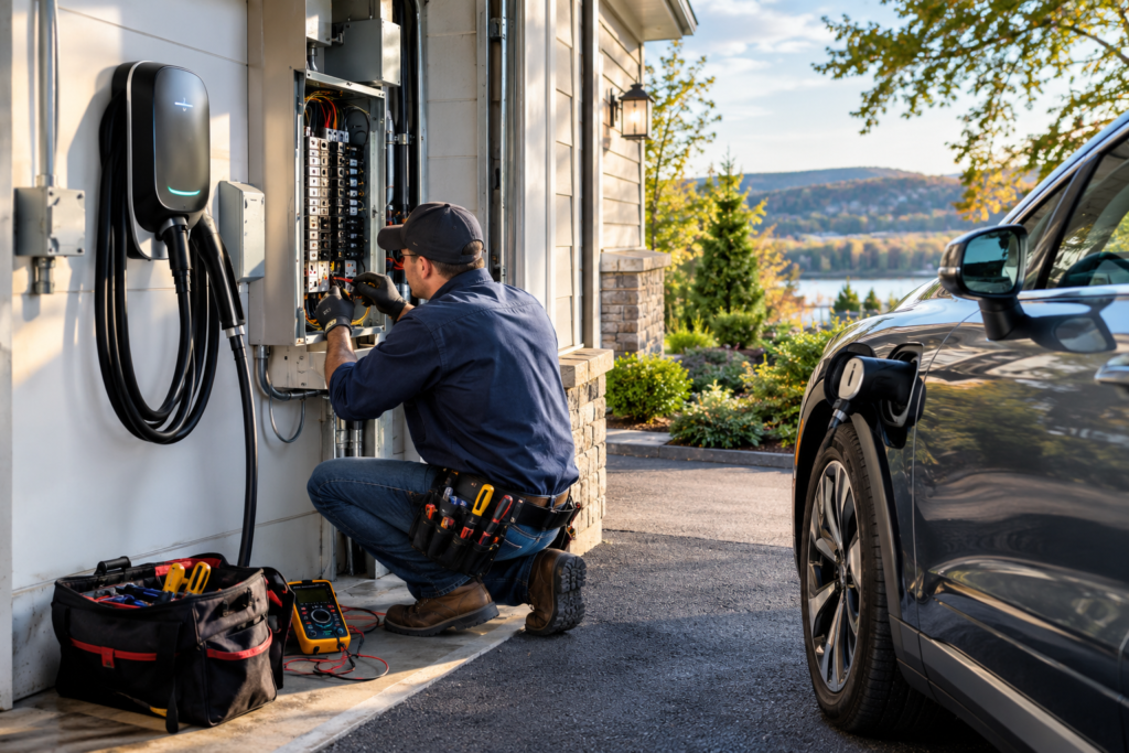 EV Charger Installation in Middletown, NY