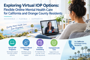 Flexible Online Mental Health Care for California and Orange County Residents