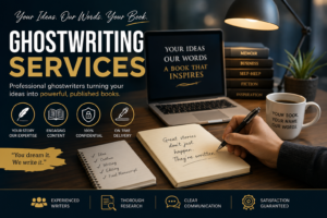 Ghostwriting Services Turning Your Ideas Into a Book Readers Remember