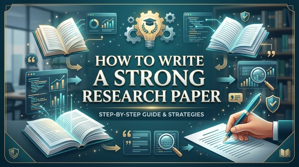 How to Write a Strong Research Paper
