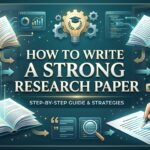 How to Write a Strong Research Paper