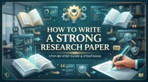 How to Write a Strong Research Paper