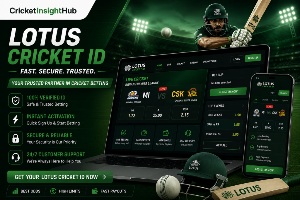 Lotus Cricket ID