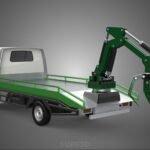 PICK UP PALM OIL FRUIT LOADER GRAB TRUCK CRANE GRABBER JAWS LIFT (18)