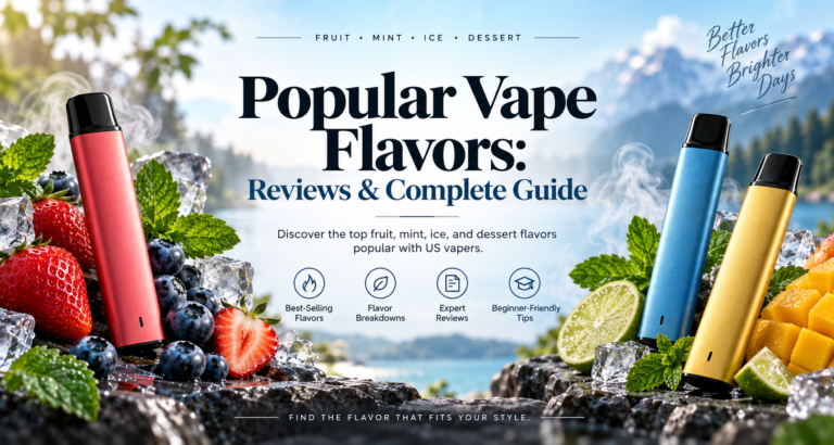 Popular Vape Flavors: Reviews & Complete Guide