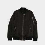 Rick-Owens-Classic-Flight-Jacket-Tech-Duchesse-Black