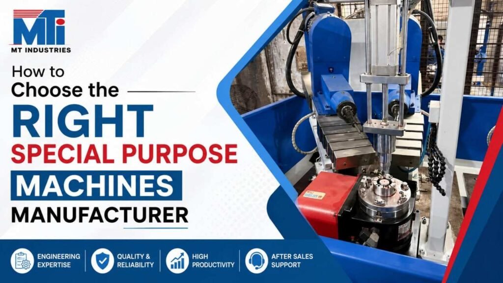 Special Purpose Machines Manufacturer for custom industrial automation and production