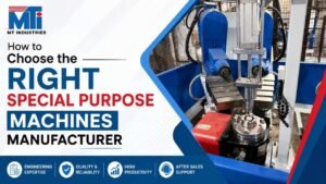 Special Purpose Machines Manufacturer for custom industrial automation and production