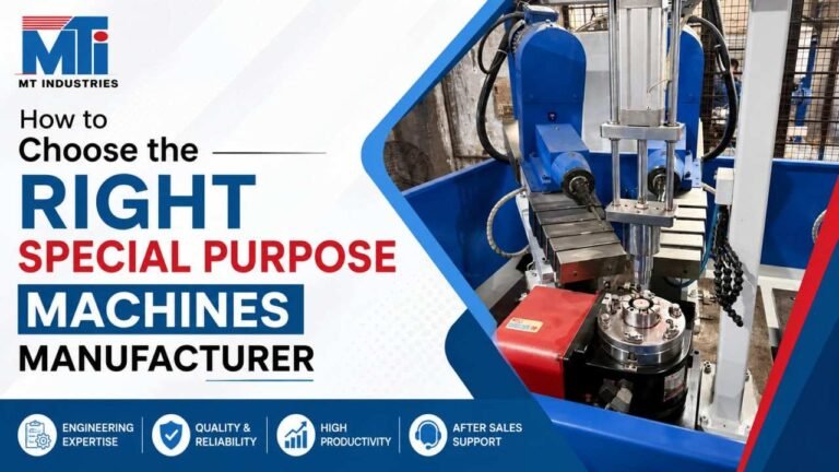 Special Purpose Machines Manufacturer for custom industrial automation and production