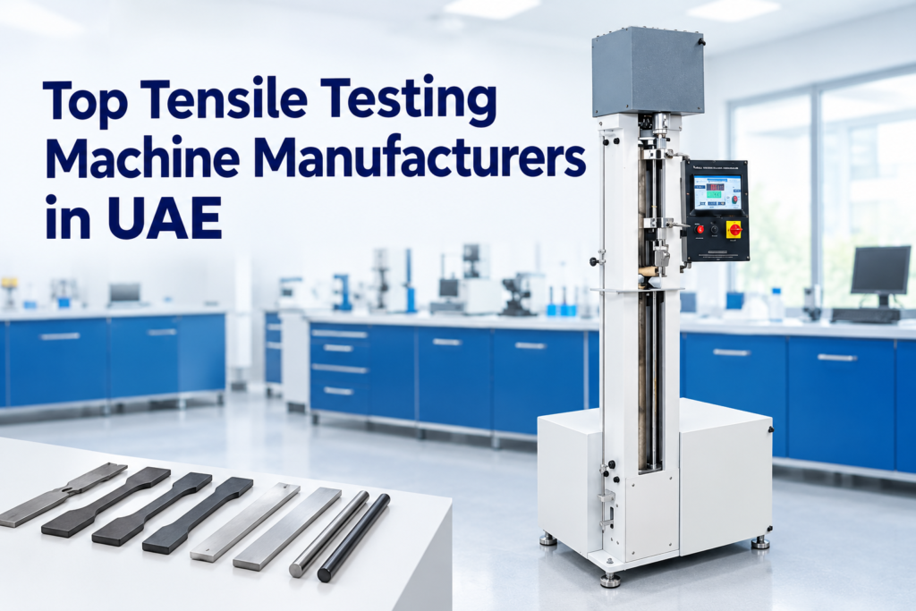 Top Tensile Testing Machine Manufacturers in UAE for Quality Control